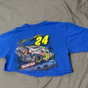 Jeff Gordon Blue Graphic Tee